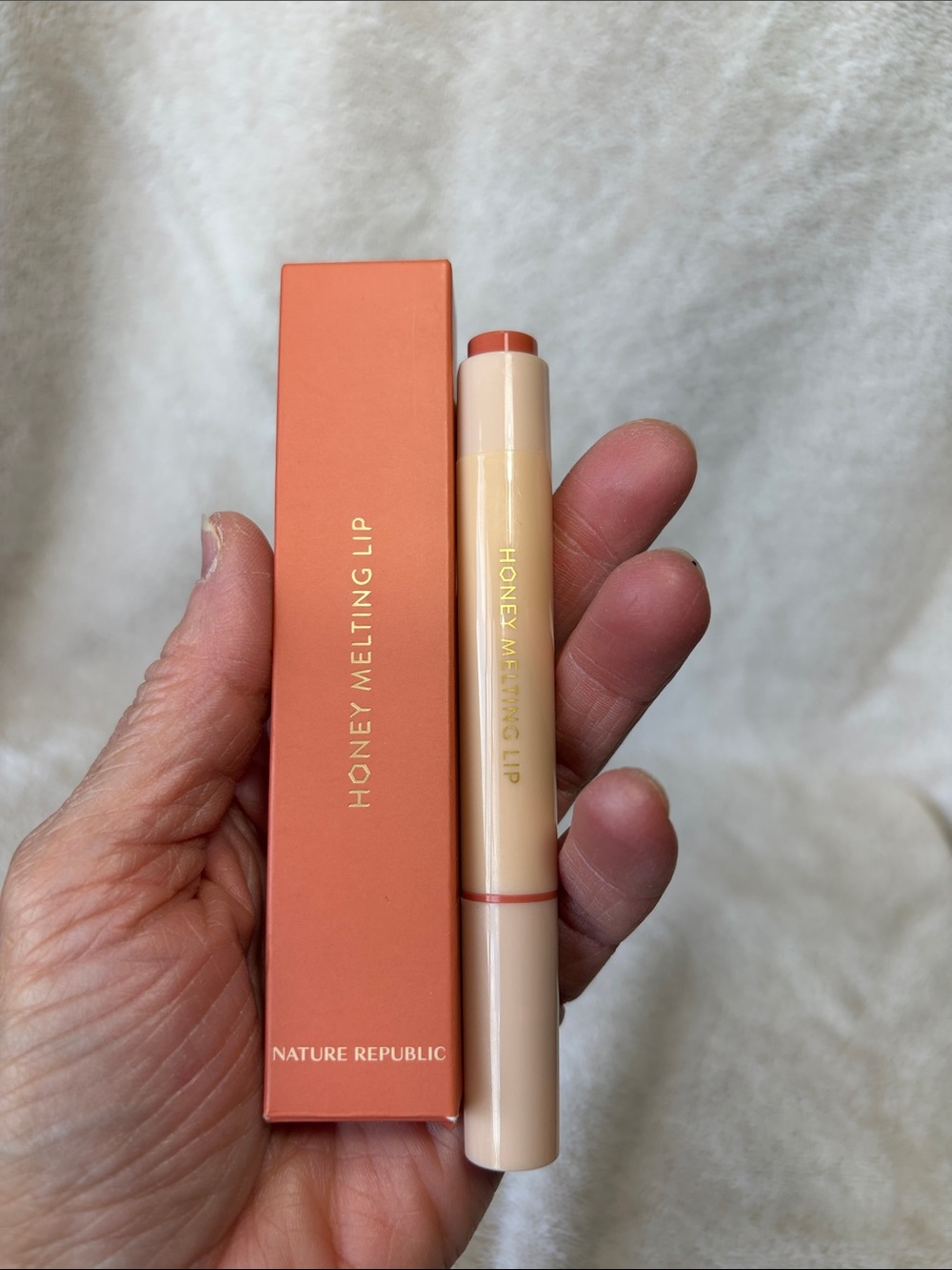 🌻5 for $30🌻 Nature Republic Honey Melting Lip in Shade of Apricot